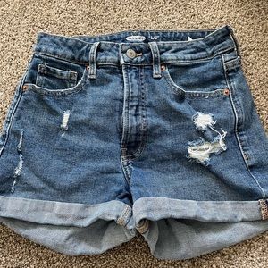 Denim Ripped Jean shorts!